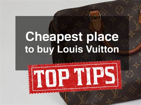 cheapest country to buy louis vuitton 2020